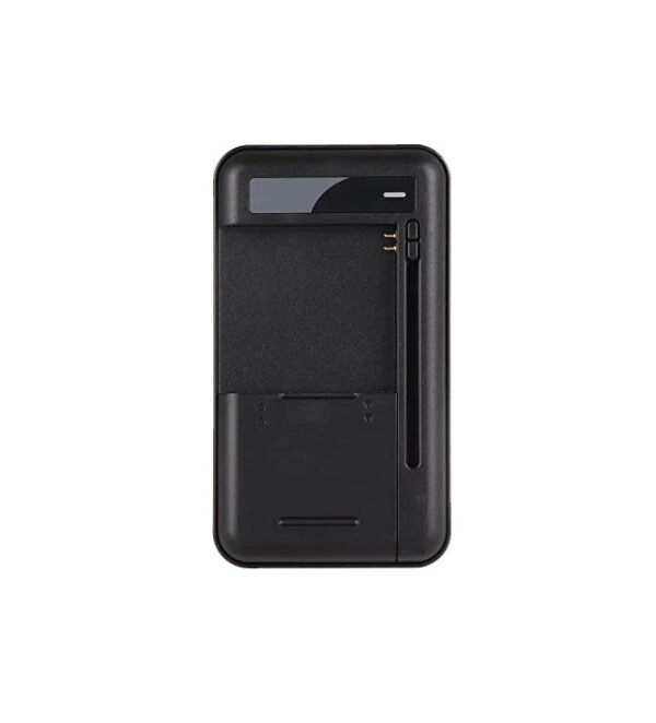 Universal Smart Charger for Mobile Phone and Camera Batteries – Side-Connector Compatible, USB-C Port