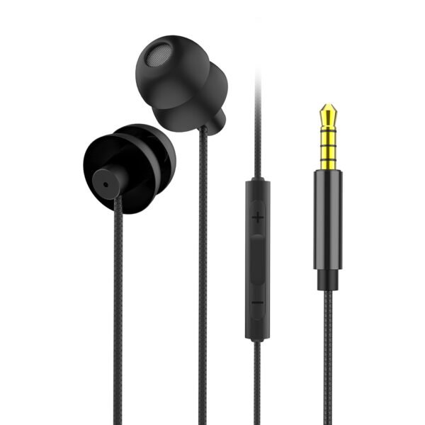 Universal earphones in Black 3.5mm Jack