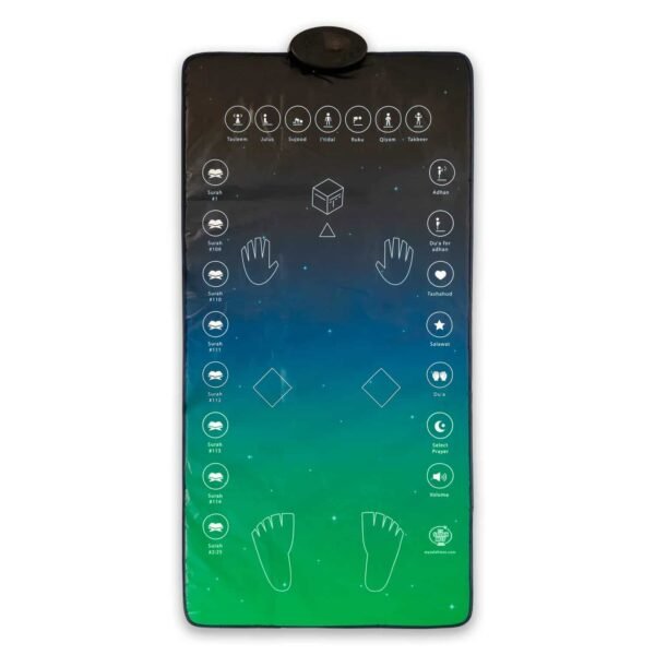 My Salah Mat - Interactive Prayer Mat - Touch Sensitive Prayer Mat For Adults / Reverts