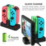Charging Dock For Nintendo Switch Joy Con & Pro Controller