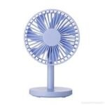 USB Mini Desktop Fan.Latest Technology Portable and Convenient-blue