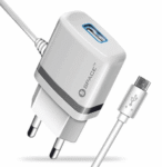 Mains charger wired microusb