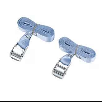 Cam Buckle Tie Down 25MM x 2.5M - 2 Pack
