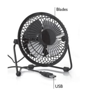 USB PORTABLE MINI DESKTOP FAN