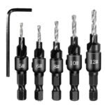 5Pcs HSS Drill Set
