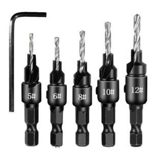 5Pcs HSS Drill Set