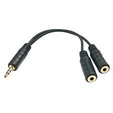 earphones splitter cable