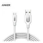 30cm Micro Braided Cable blk/wh