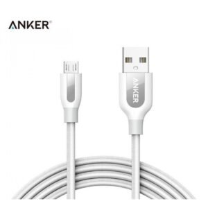 30cm Micro Braided Cable blk/wh