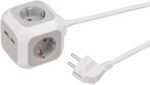 Cube socket white