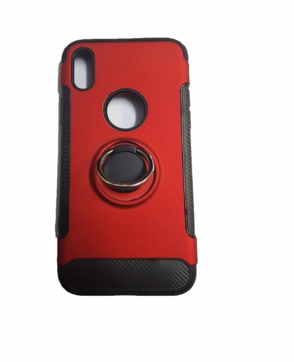 Iphone 7 Back Case with Holder Stand-red