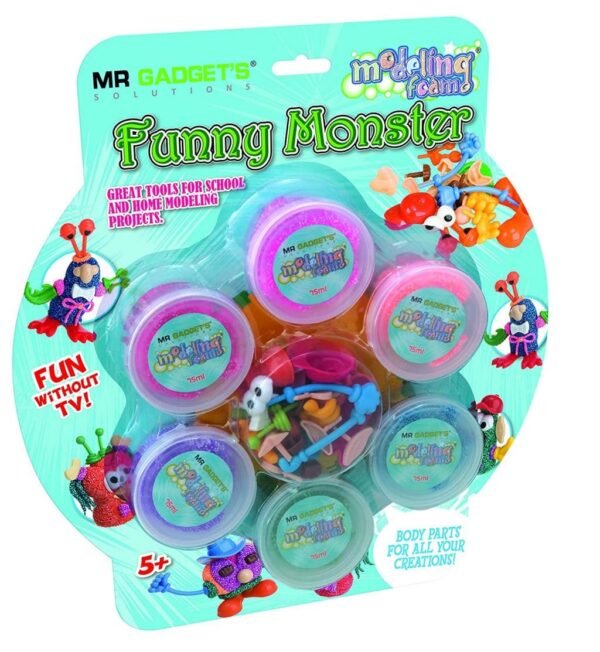 Modelling Magic Polymer foam clay