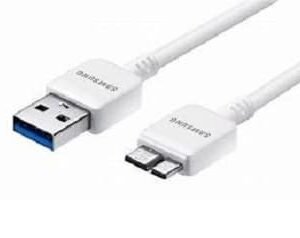 Samsung ET-DQ11Y1WEGWW Micro USB 3.0 Cable for Galaxy Note 3 N9005