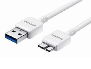 Samsung ET-DQ11Y1WEGWW Micro USB 3.0 Cable for Galaxy Note 3 N9005