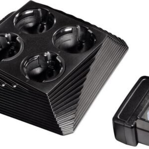 Quad Docking Station For PS3 PlayStation 3 Move Controllers