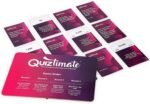 QUIZTIMATE - The trivia game that keeps you guessing! - The hilarious 4-round quiz game that anyone can win, perfect for friends and family!