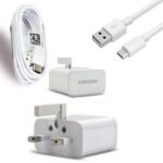 Samsung Galaxy A5(2017) Genuine Samsung Fast Adaptive Mains Plug & Genuine Samsung Usb Type C Charge & Sync Cable (Samsung Galaxy A5(2017))