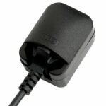 European EU Schuko to UK 3 Pin Converter Plug 13A, Black (Grounded)