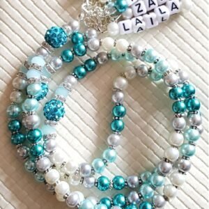 High Quality Personalised Tasbeeh Arabic/Islamic Muslim Gift for Ramadan wedding, hajj, ummrah With 33 Beads