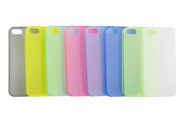 Soft TPU Case for Apple iPhone 8-Smoke Black