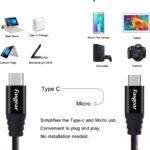 USB-C Cable To Micro Usb OTG For Smartphones, Tablets, Hard Drives, And Cameras