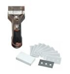 Chrome Scraper For Hob and Grill with Extra Blades