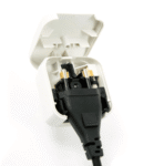 5Amp Euro to UK Plug White