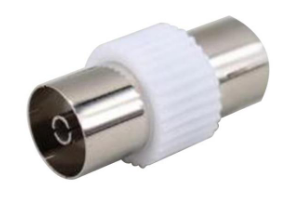 Female to Female TV Coax connector