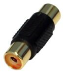 Single RCA Coupler - Gold Flashed