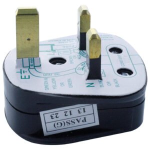 5A Black Plugs