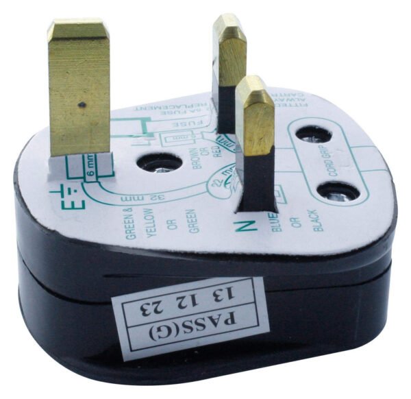 5A Black Plugs