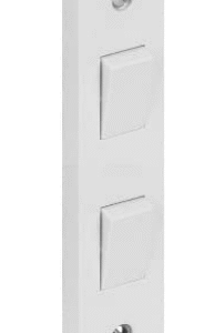 2 Gang 2 Way Architrave switch