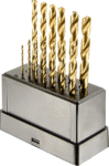 13pc High Speed Steel Titanium Drill Bit Set