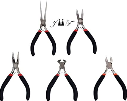 5 Pack Long Nose Plier set