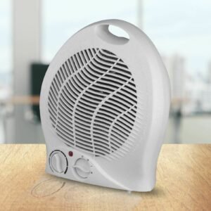 2000W Portable Silent Electric Fan Heater Hot & Cold Thermostat Upright