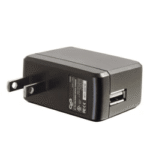 USB Mains charger Black 2AMp