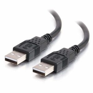 C2G USB 2.0 Male to Male Cable - 1M - Black