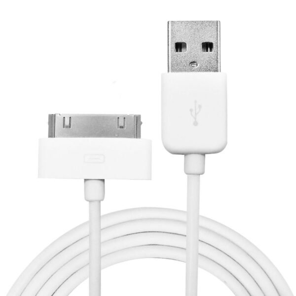 white iphone 4 cables 1 meter white