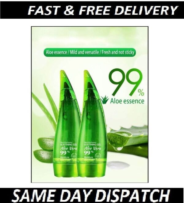 99% Gel Aloe Vera Gel Smoothing Acne Face Skin Cream Moisturizing 200ML