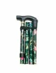 Light Weight Height Adjustable Folding Walking Stick Aluminum Cane