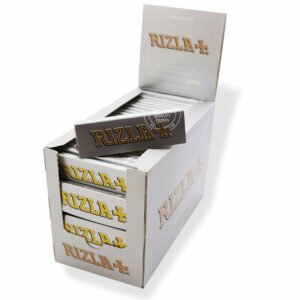 Original RIZLA Silver Regular/Standard Size Rolling Tobacco Smoking Paper Skins