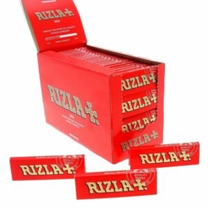 Original RIZLA Red Regular/Standard Size Rolling Tobacco Smoking Paper Skins