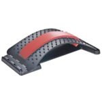 Back Stretcher Posture Massager For Back Relaxation & Pain Relief - Red