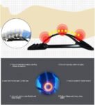 Back Stretcher Posture Massager For Back Relaxation & Pain Relief - Red
