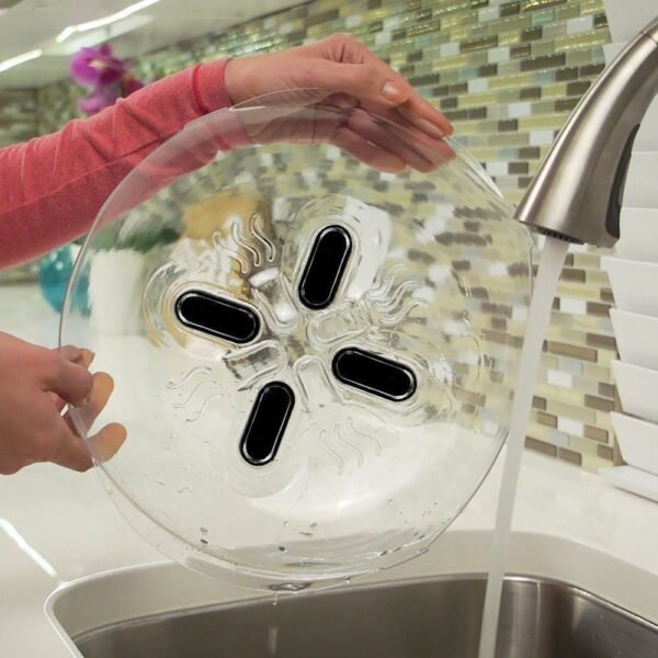 New Microwave Splatter Splash Guard Food Cover Plate Bowl Covering - AntiSplash