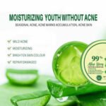 99% Gel Aloe Vera Gel Smoothing Acne Face Skin Cream Moisturizing 200ML
