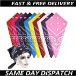 BANDANA HEADBAND HEAD WEAR TIE WRAP BAND SCARF NECK WRIST BAND MULTI PACK