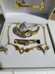 New Ladies Gift Birthday Necklace Bracelet wrist watch Set Women’s Girls