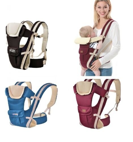 New born Infant Baby Carrier Breathable Ergonomic Adjustable Wrap Sling Backpack