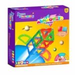 Armagneto Magnetic Shapes 16-Piece Engineer Kit Translucent Tiles